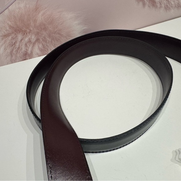 Vintage Gucci GG Logo Buckle Leather Belt - Replacement Strap - Auth Buckle 42” main image 5